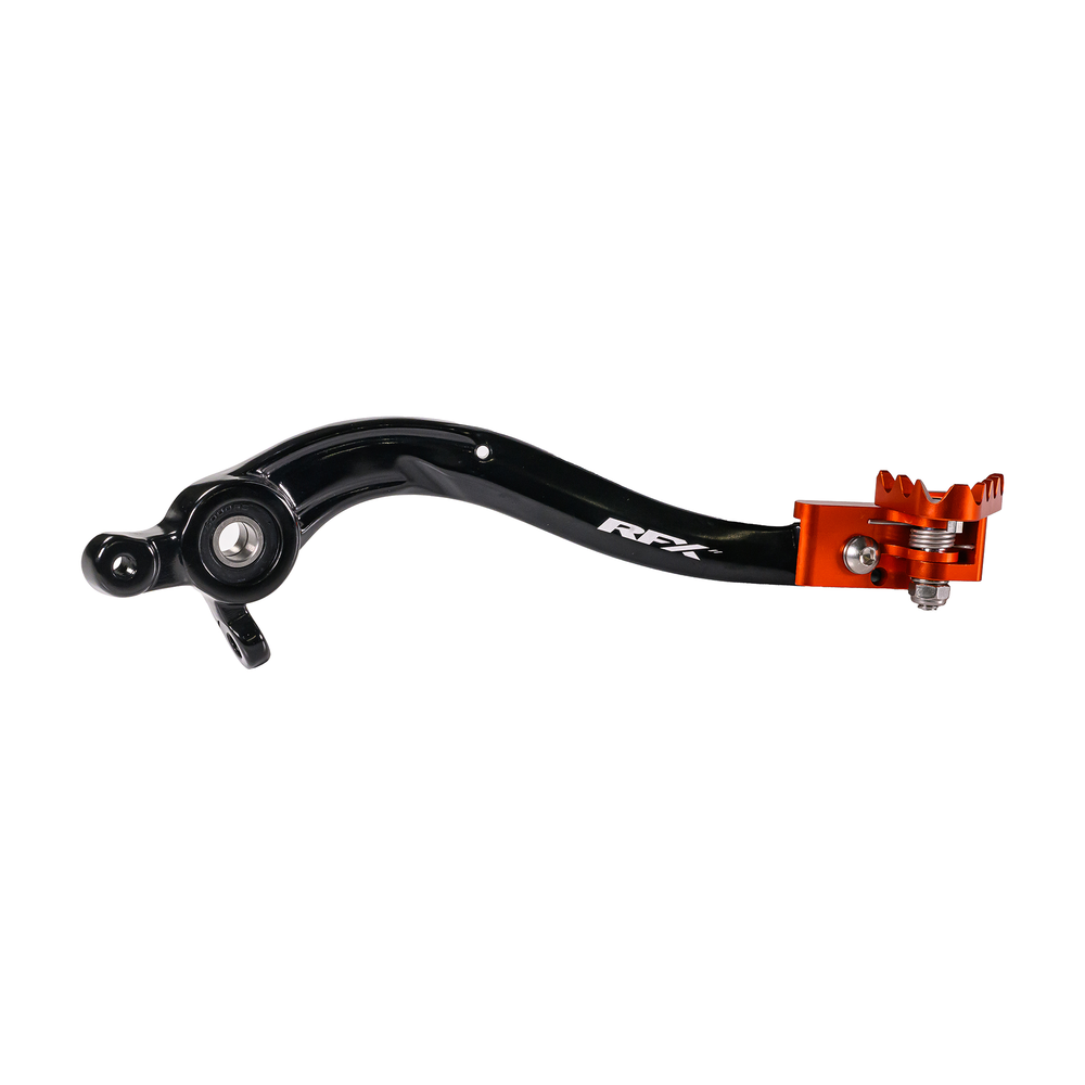 REAR BRAKE PEDAL ORANGE FOLDING-TIP KTM