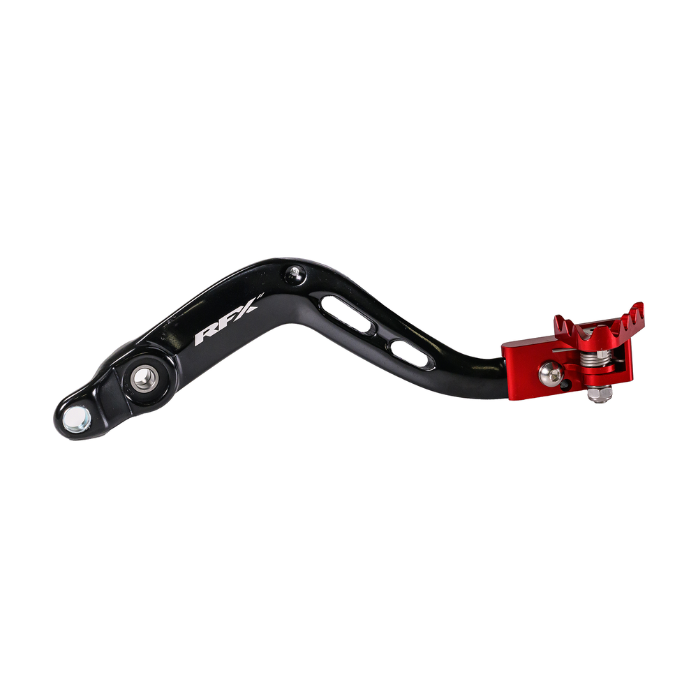 REAR BRAKE PEDAL RED FOLDING-TIP BETA