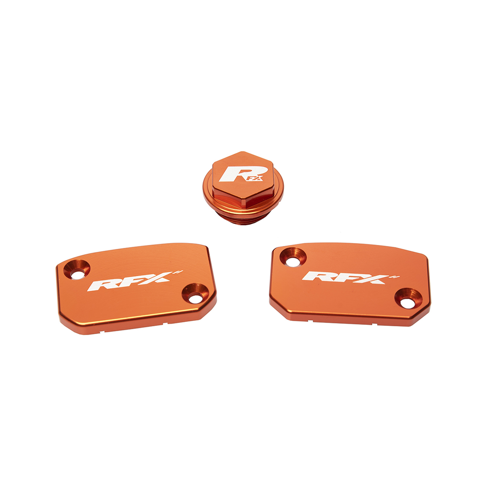 RESERVOIR CAP KIT ORANGE KTM