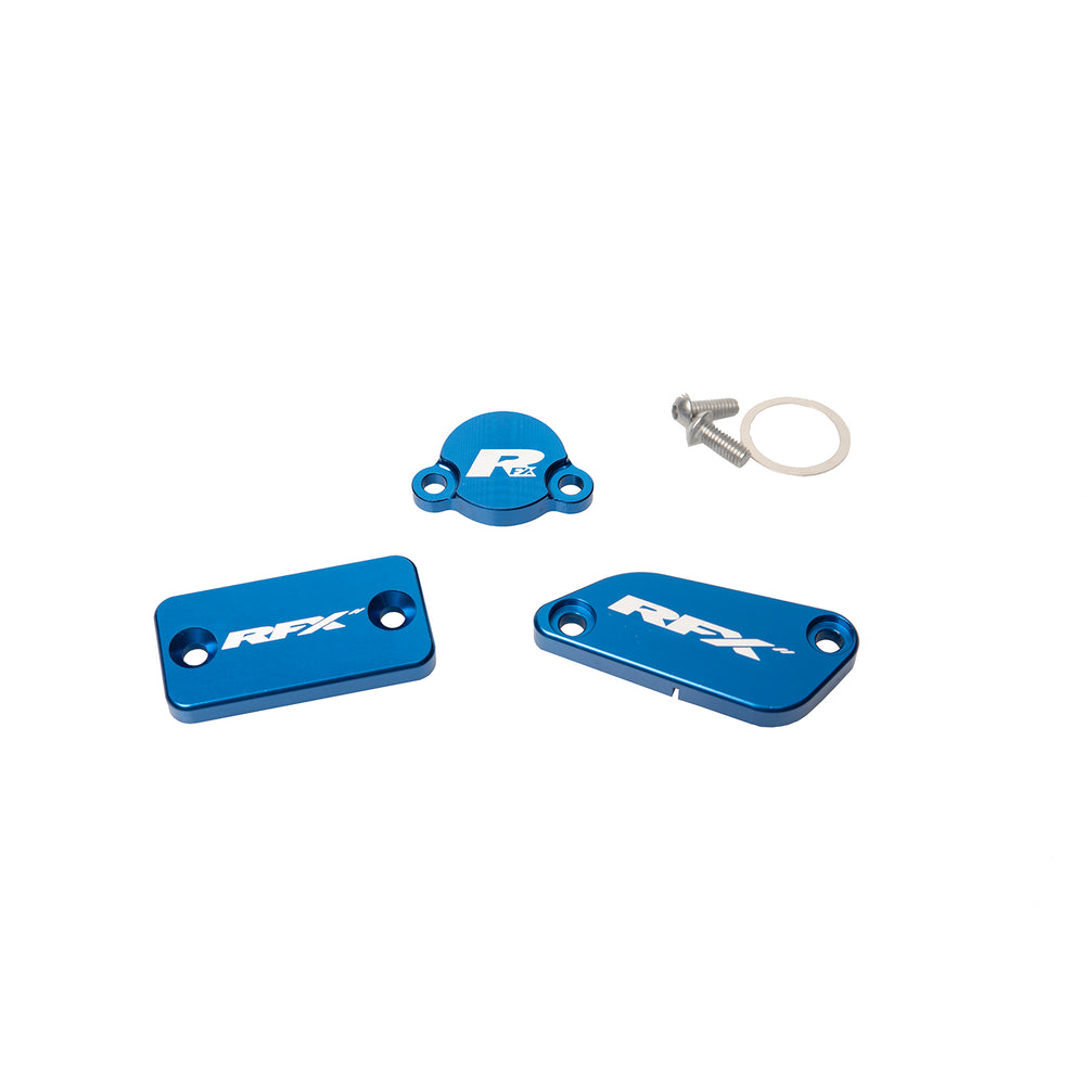 RESERVOIR CAP KIT BLUE KTM BREMBO & MAGURA