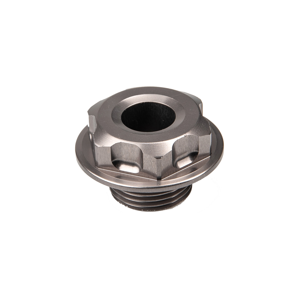 STEERING STEM NUT GREY KTM/HUSQ/GAS/BETA