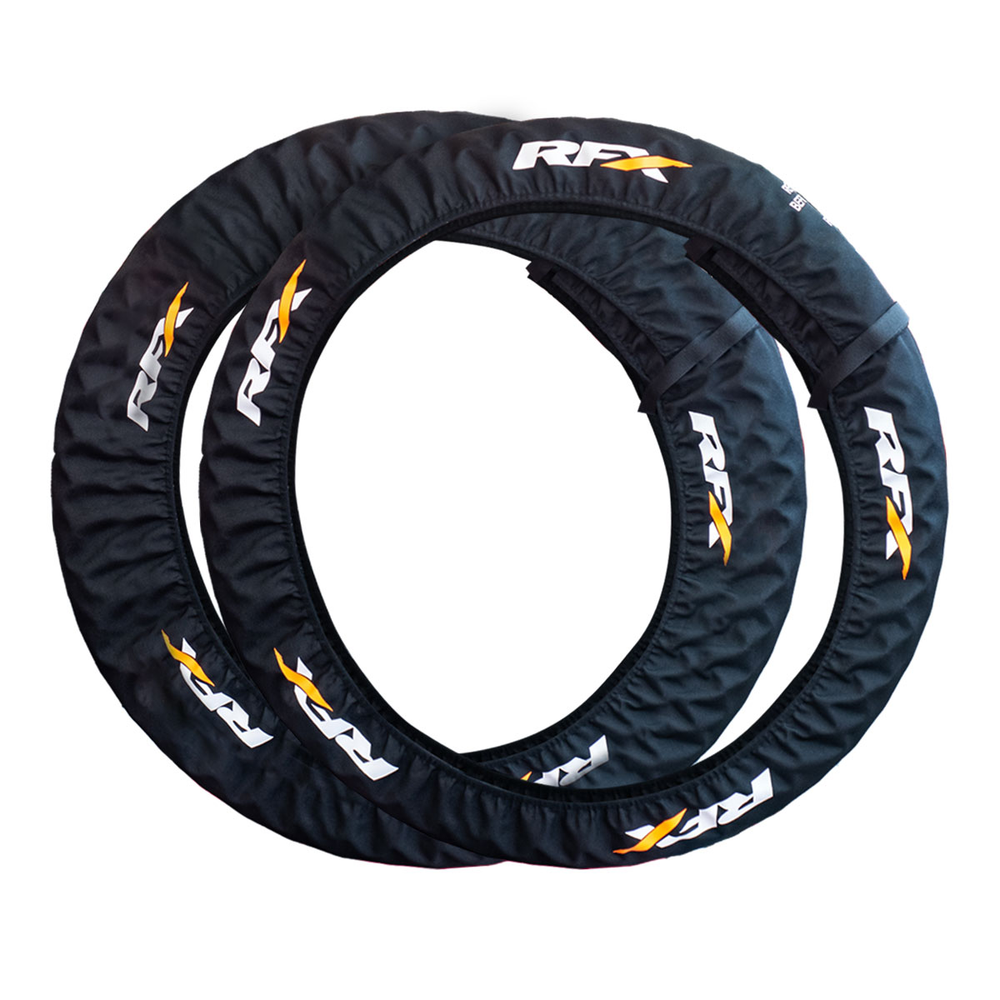 FACTORY 250/450 TIRE COVERS BLACK PAIR