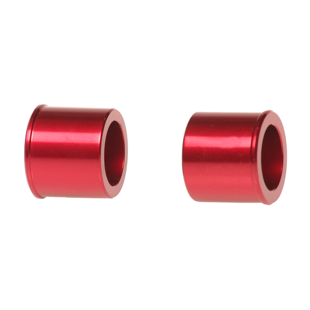 FRONT WHEEL SPACERS RED HON
