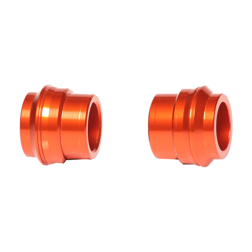 FRONT WHEEL SPACERS ORANGE KTM/HUSQ/GAS