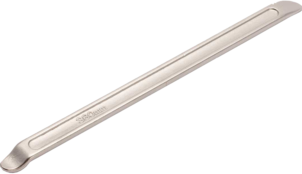 DUAL SPOON TIRE LEVER SILVER UNIVERSAL 9.5 INCH LONG