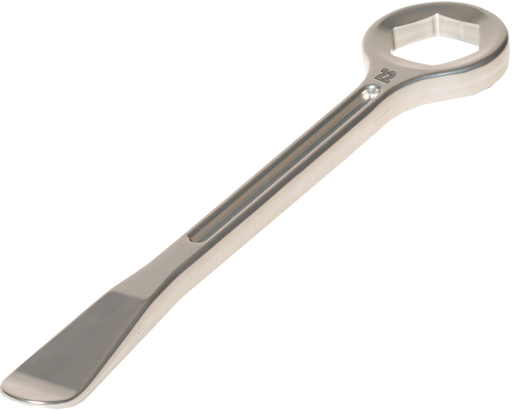 SPOON & SPANNER TIRE LEVER ALUMINUM 24MM SPANNER