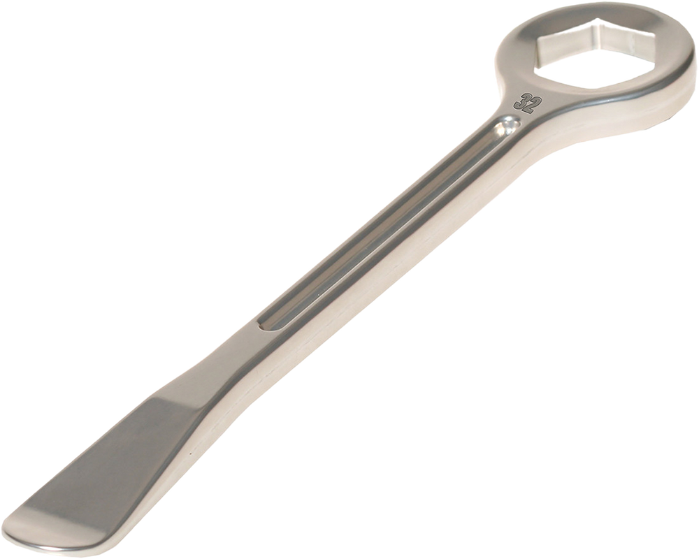 SPOON & SPANNER TIRE LEVER ALUMINUM 32MM SPANNER