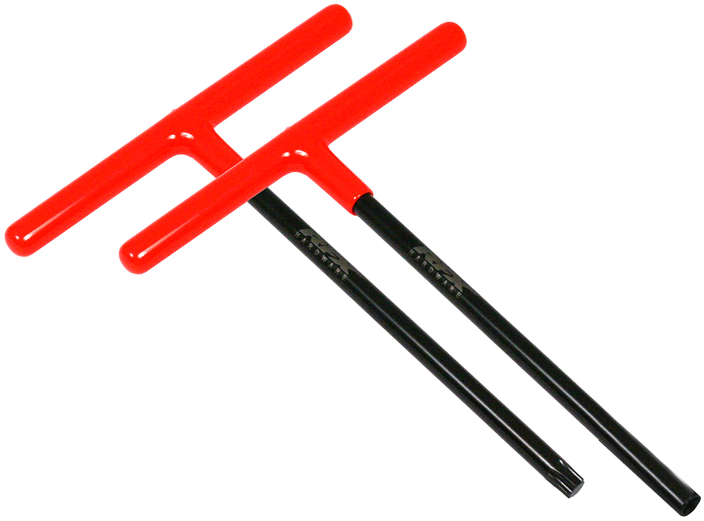 T-BAR SET BLACK/ORANGE KTM/HUSQ 6MM/T45