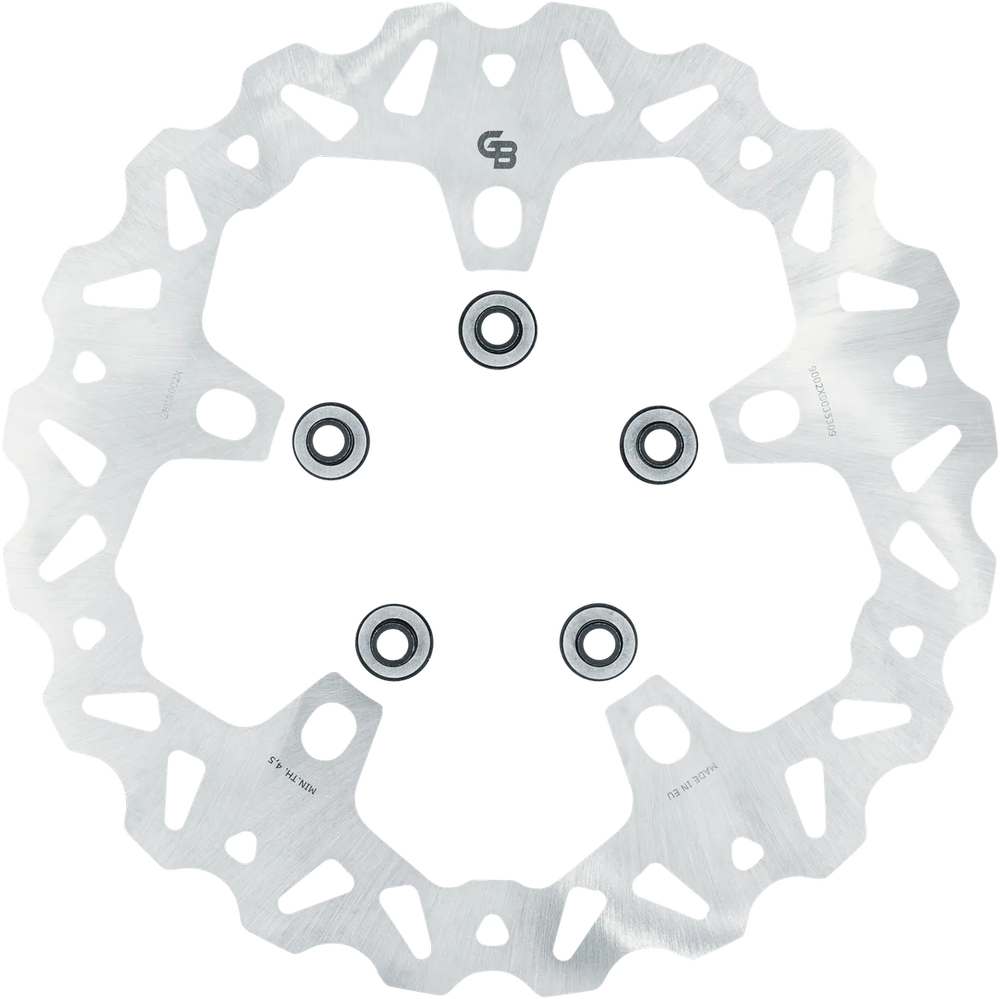 ROTOR 11.8" SOLID WAVE FR STAINLESS