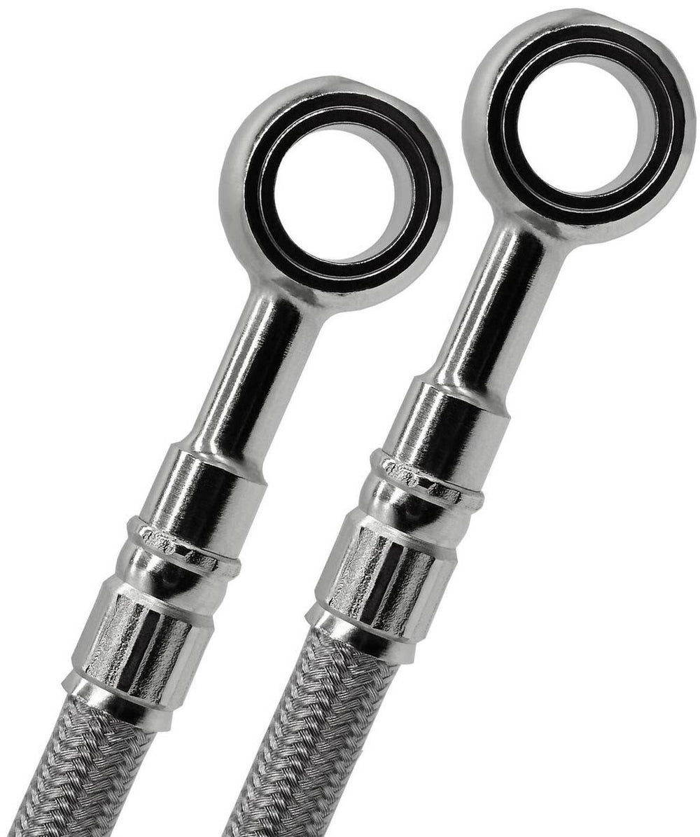 STAINLESS STEEL CABLE KIT FRONT/REAR