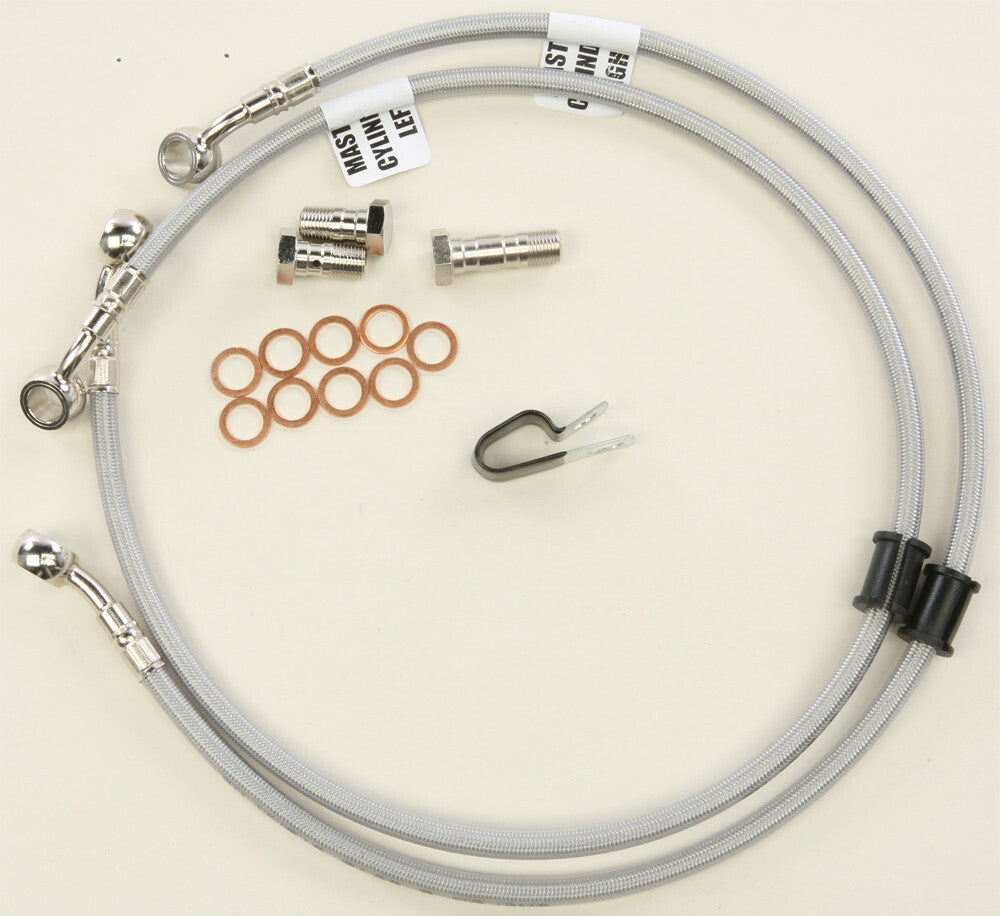 2 LINE FRONT BRAKE LINE KIT