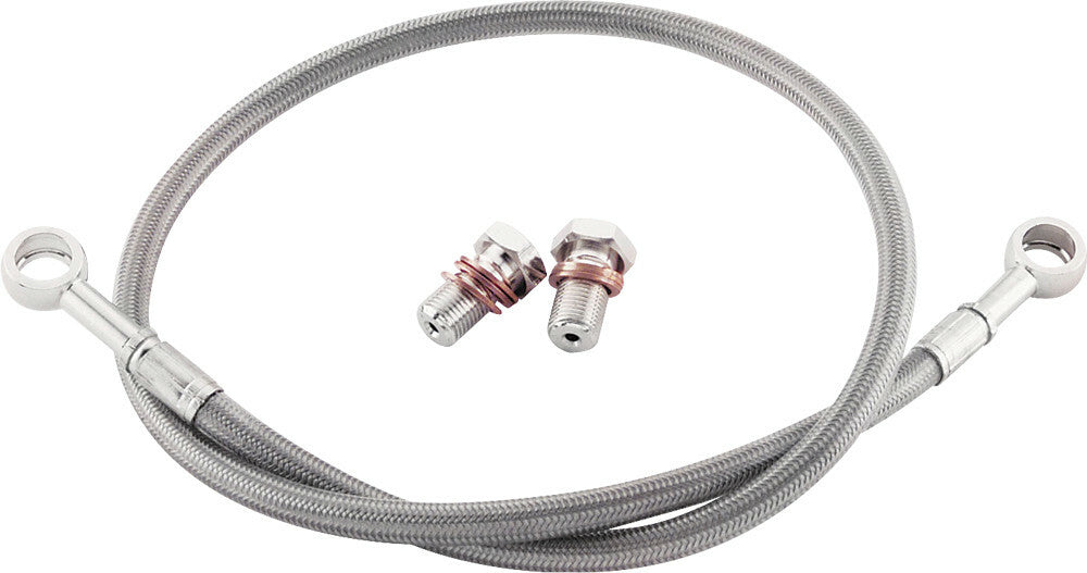 BRAKE LINE REAR SILVER HON