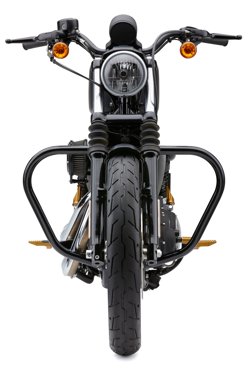FREWAY BARS VBEND 1.25" BLACK SPORTSTER 04-22