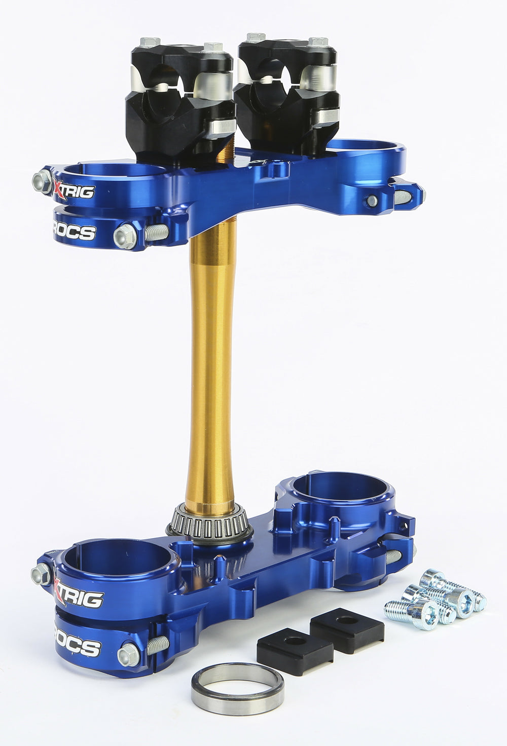 ROCS  TECH  CLAMP  SET SHERCO BLUE