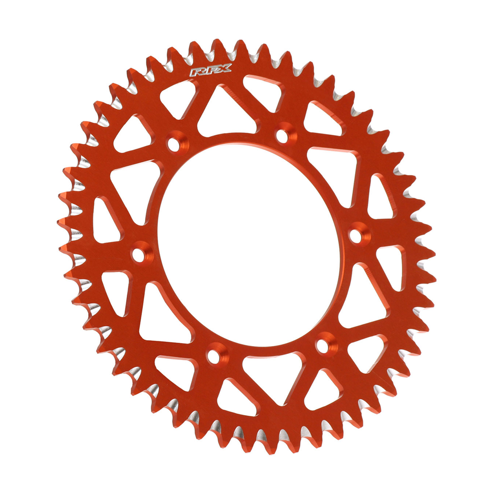 ALUMINUM REAR SPROCKET 51T ORANGE KTM/HUSQ/GAS