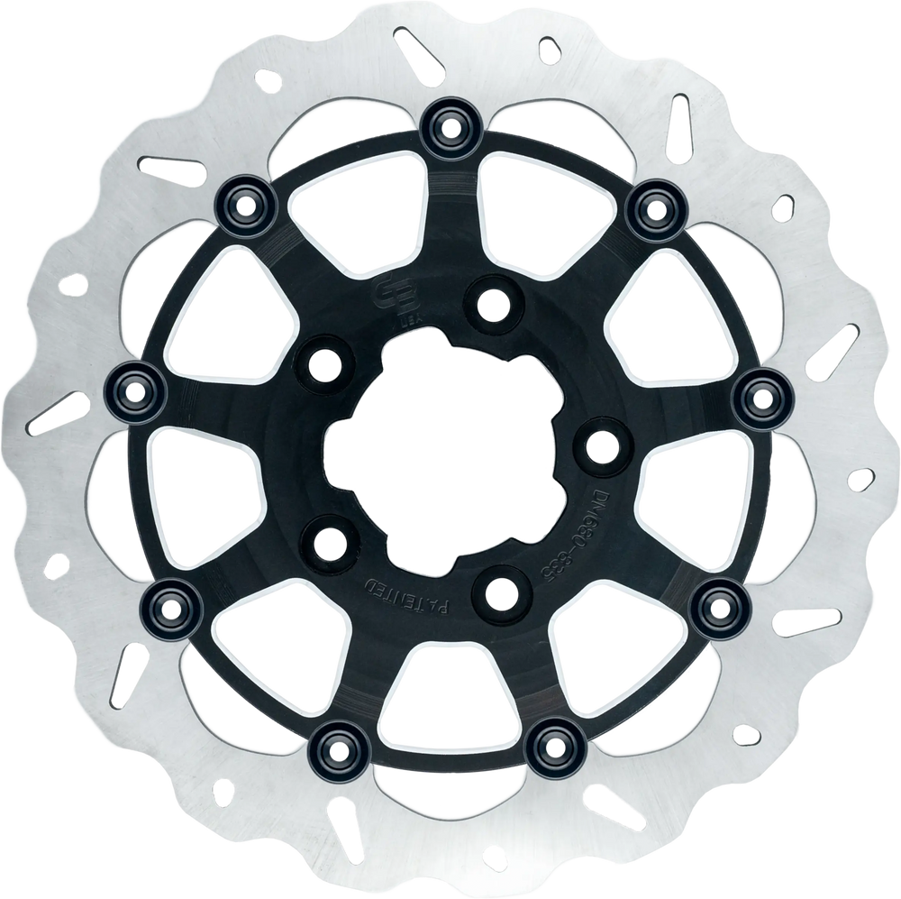ROTOR 13" FLOATING WAVE RADIAL FR BLACK