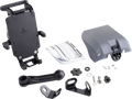 ARMOR CHARGER PHONE MOUNT W/VISOR BLACK