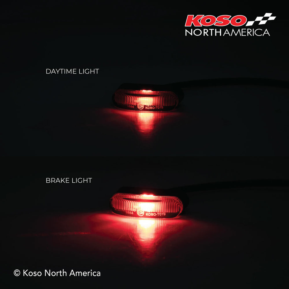 GT-05 LED BRAKE/TAIL LIGHT SMOKE LENS