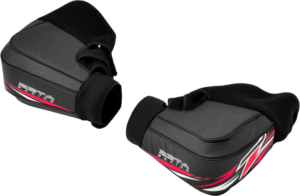 HAND WARMERS BLACK/RED PR