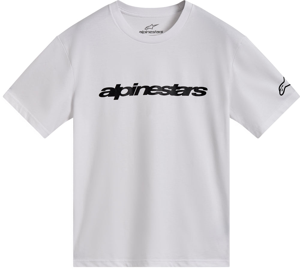 RACE WORDMARK SS CSF TEE WHITE/BLACK XL