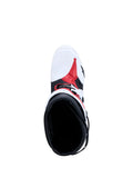 TECH 10 BOOTS WHT/BLK/BR RED 8