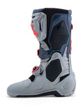 TECH 10 ENDURO BOOTS MID GRY/DRK GRY/RED FLUO 9