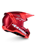 S-M3 RADIUM HELMET ECE06/DOT RED MOT/RED FL/WHT GL MD
