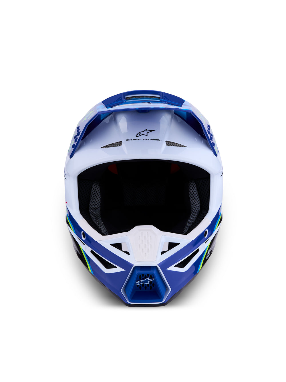 S-M3 FALCON HELMET ECE06/DOT BLU/WH/BLK/PINK FL/YL FL GL SM