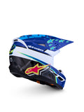 S-M3 FALCON YTH HLMT ECE06/DOT BLU/WH/BLK/PINK FL/YL FL GL YM