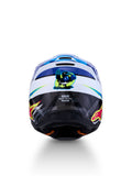 S-M3 FALCON YTH HLMT ECE06/DOT BLU/WH/BLK/PINK FL/YL FL GL YS