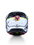 S-M7 BLASTER HELMET ECE06/DOT BLK/GRY/WH/YLLW FLUO GLSY 2X
