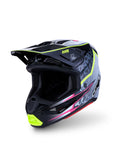 S-M7 BLASTER HELMET ECE06/DOT BLK/GRY/WH/YLLW FLUO GLSY XS