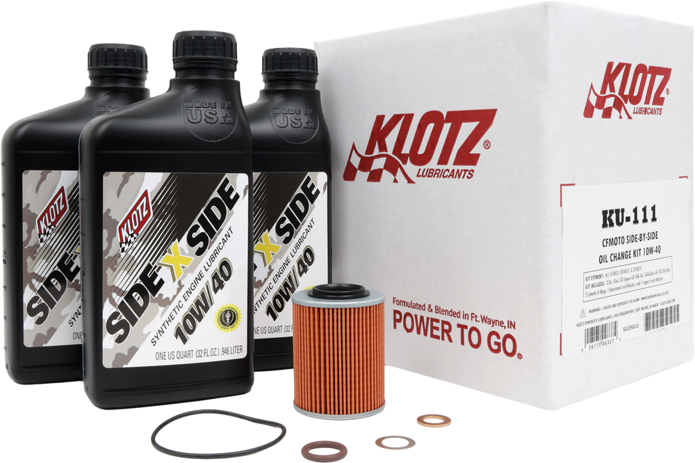 CFMOTO SXS 3QT SYNTHETIC OIL CHANGE KIT
