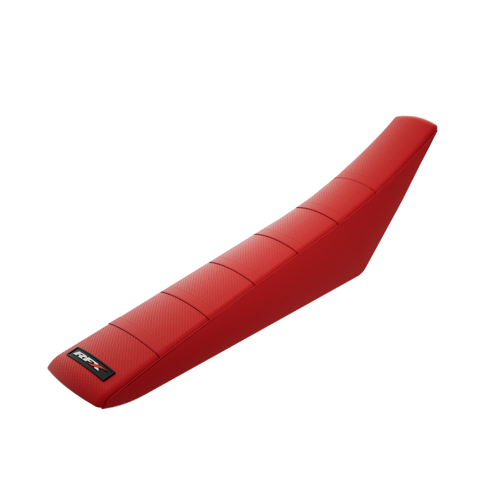 RIBBED SEAT COVER RED GAS