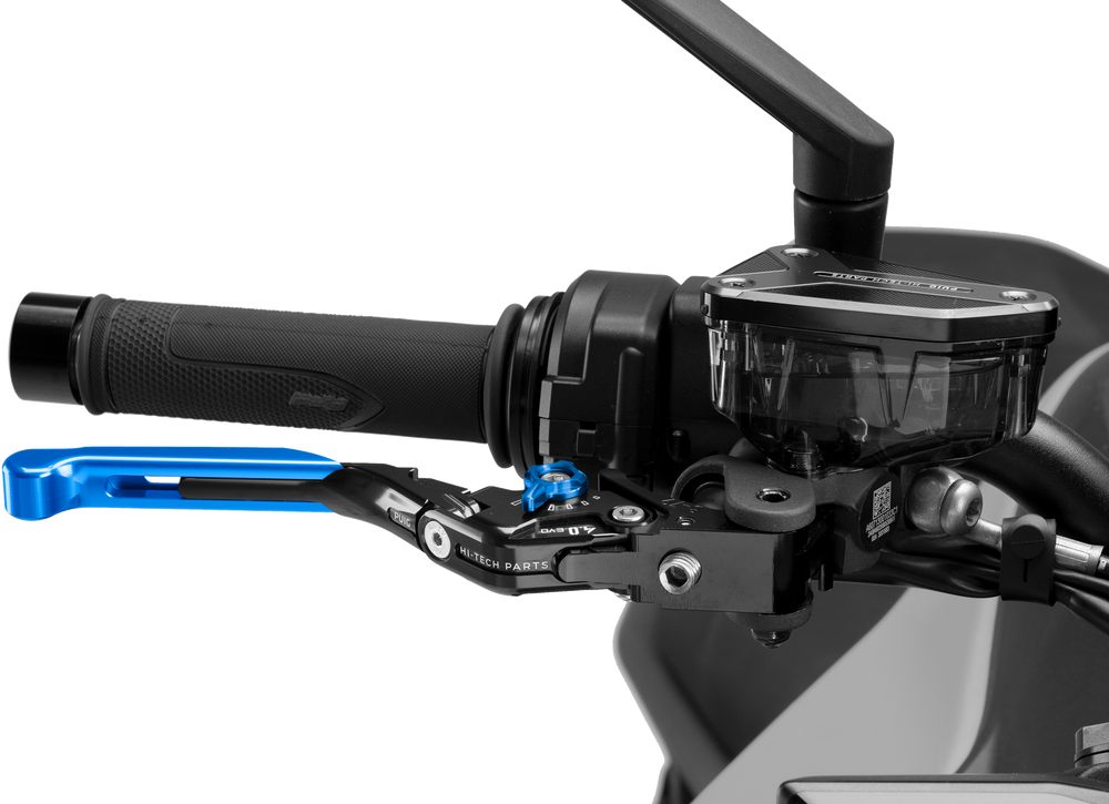 BRAKE LEVER 4.0 FOLD/EXTEND BLUE