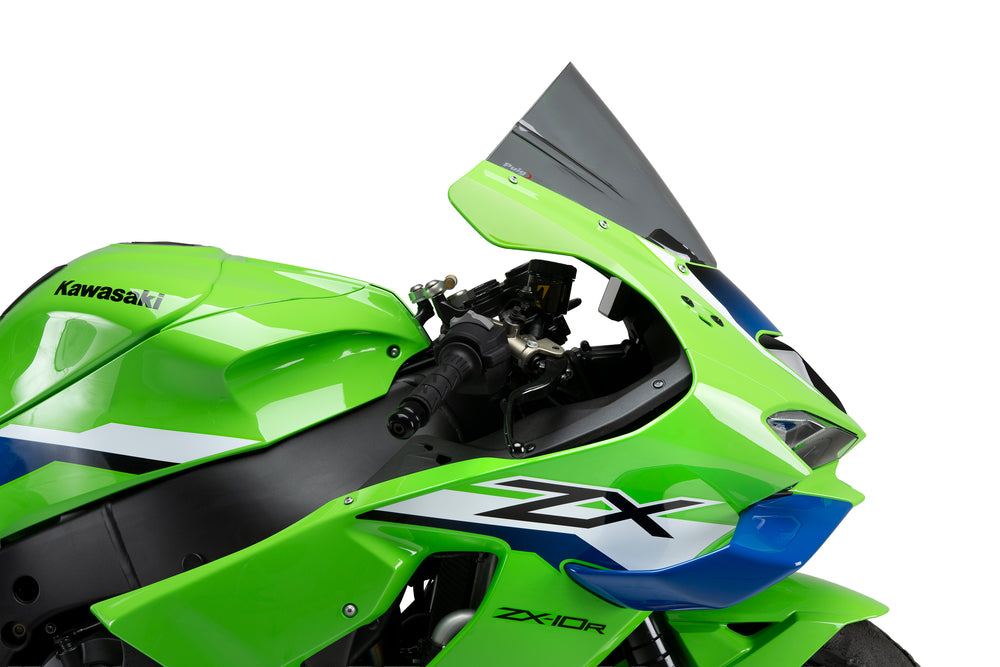 WINDSCREEN Z-RACING SMOKE KAW