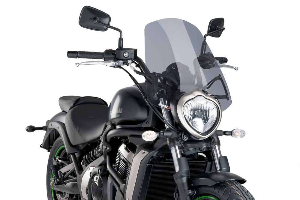 WINDSCREEN NAKED NEW GEN TOURING SMOKE KAW