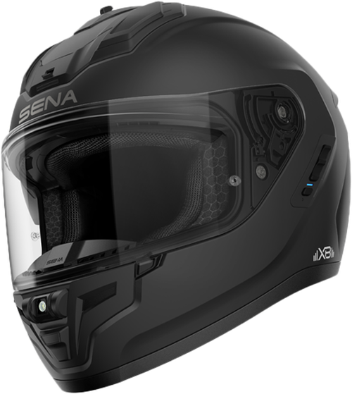 PHANTOM XB SMART FF HELMET MATTE BLACK SM