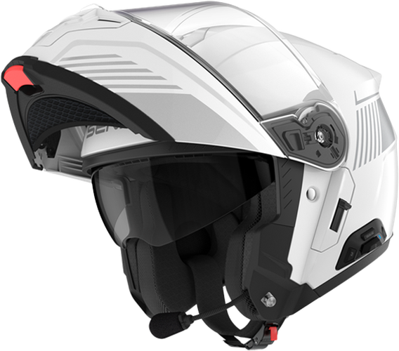 SPECTER SMART FLIP UP HELMET WHITE 2X