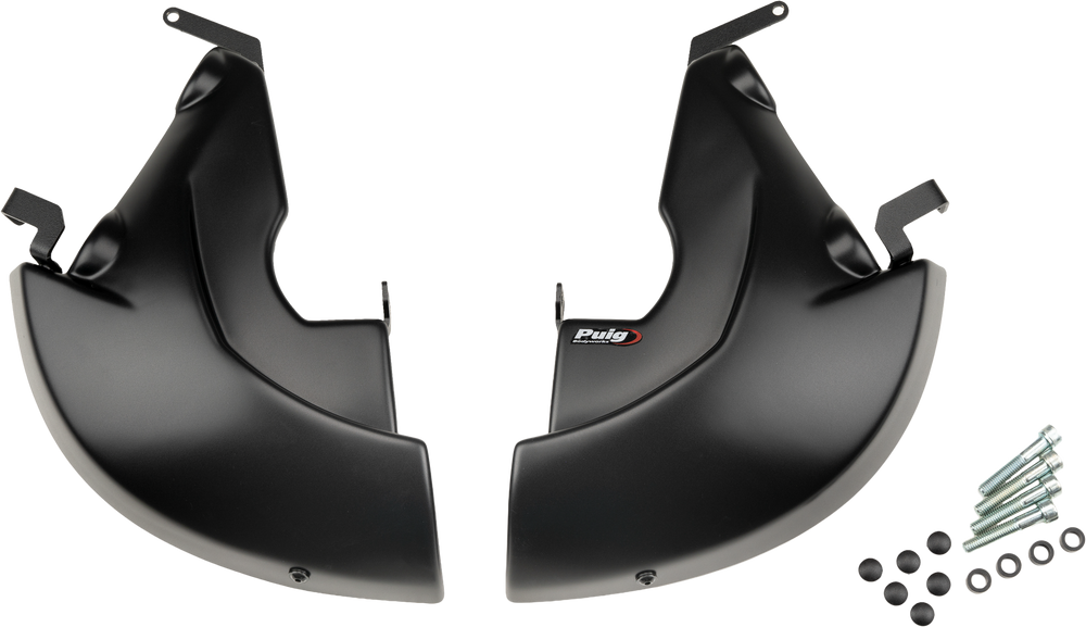 BRAKE COOLER MATTE BLACK YAM