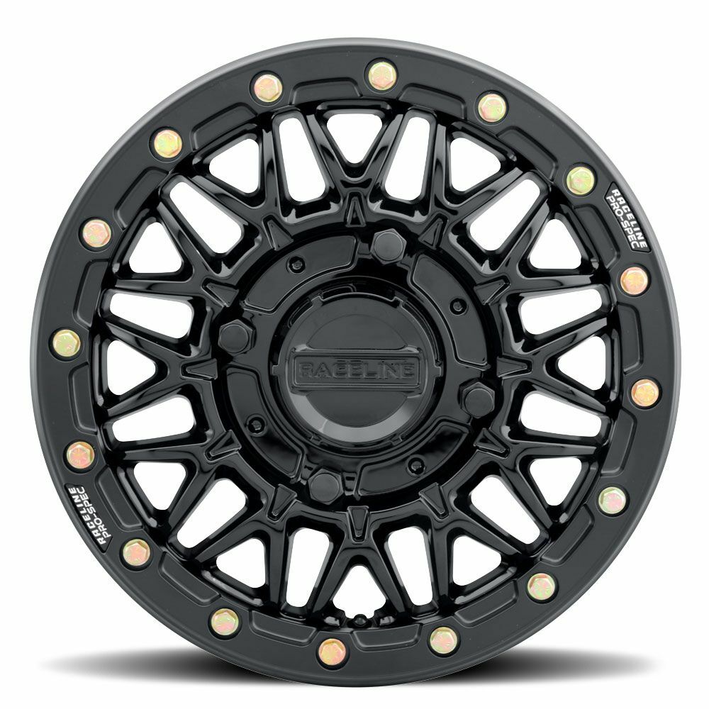 Raceline A15 Omega 15x6in / 4x137 BP / 40mm Offset / 110.18mm Bore - Gloss Black