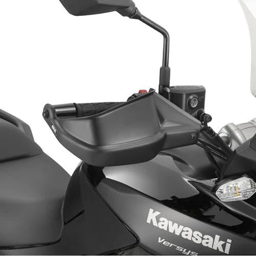 HAND PROTECTORS BLACK KAW BMW