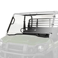 POLY FRONT WINDSHIELD FULL FIXED KAW