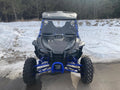 POLY FRONT WINDSHIELD FULL FIXED VENTED HON