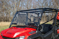 POLY FRONT WINDSHIELD FULL FIXED VENTED HON