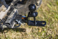 3-WAY 1.25" RECEIVER HITCH WITH 2" BALL AND HOOK