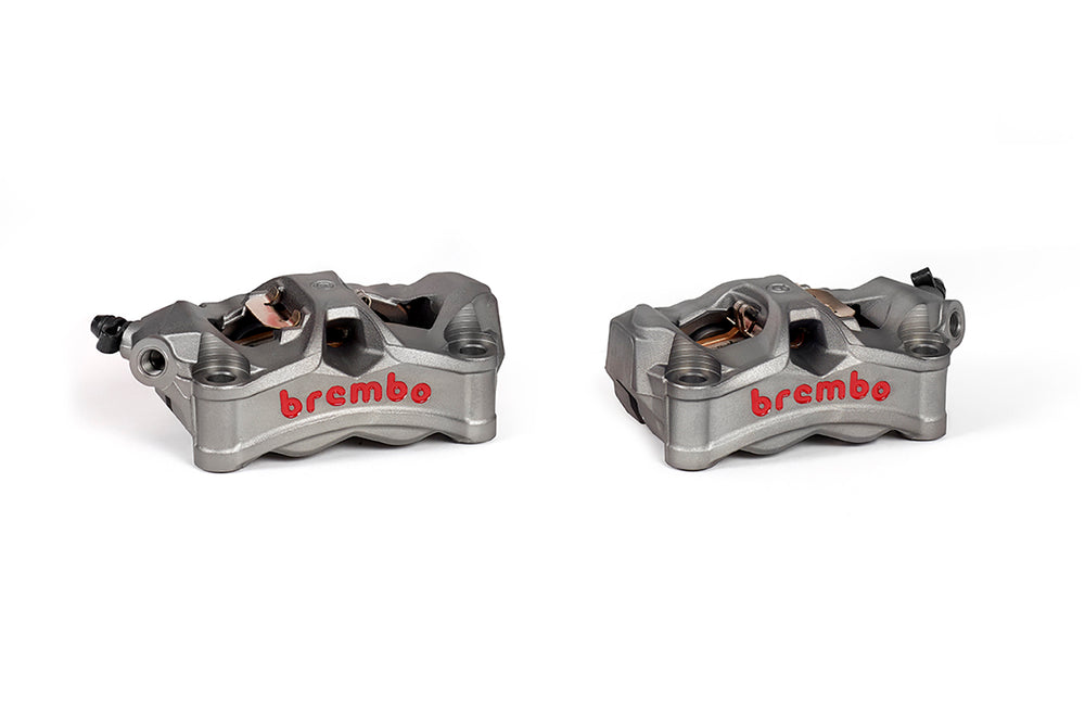 PRIME BRAKE CALIPER STYLEMA FRONT SET TITANIUM