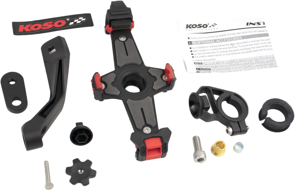 X1 EVOLUTION PHONE MOUNT BLACK
