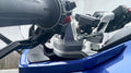 HANDLEBAR RISERS SILVER BMW