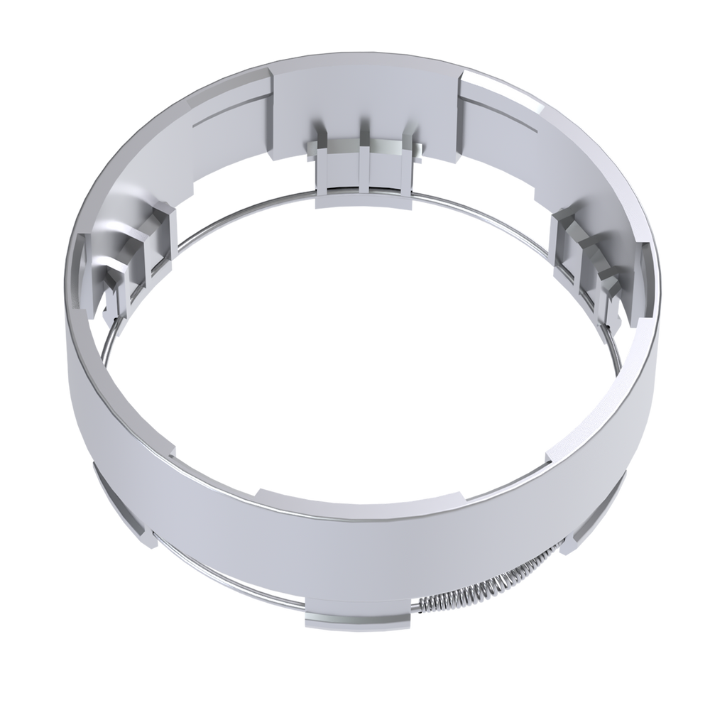 1" CAP EXTENSION  SILVER FITS 4X156/137